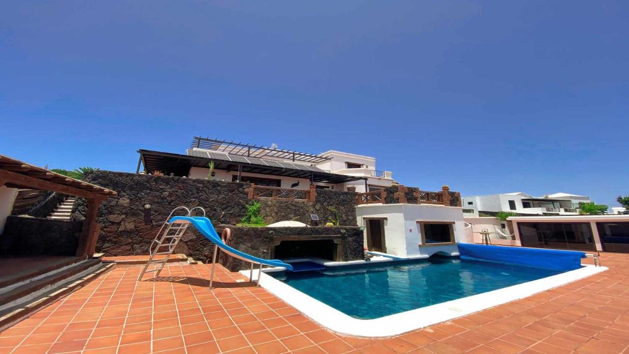Preciosa Casa Cristian Y Maria Con Piscina Privada Villa Tías Exteriör bild