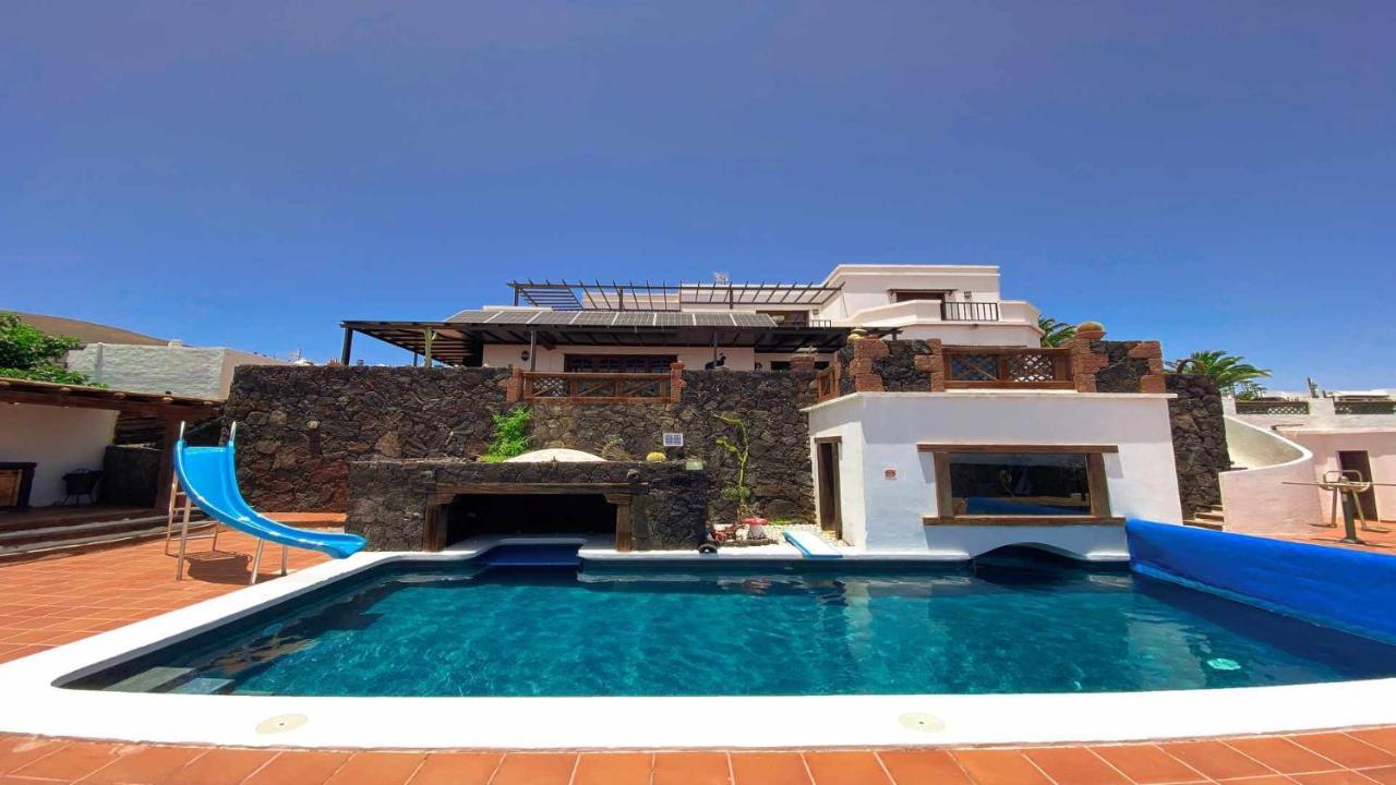Preciosa Casa Cristian Y Maria Con Piscina Privada Villa Tías Exteriör bild