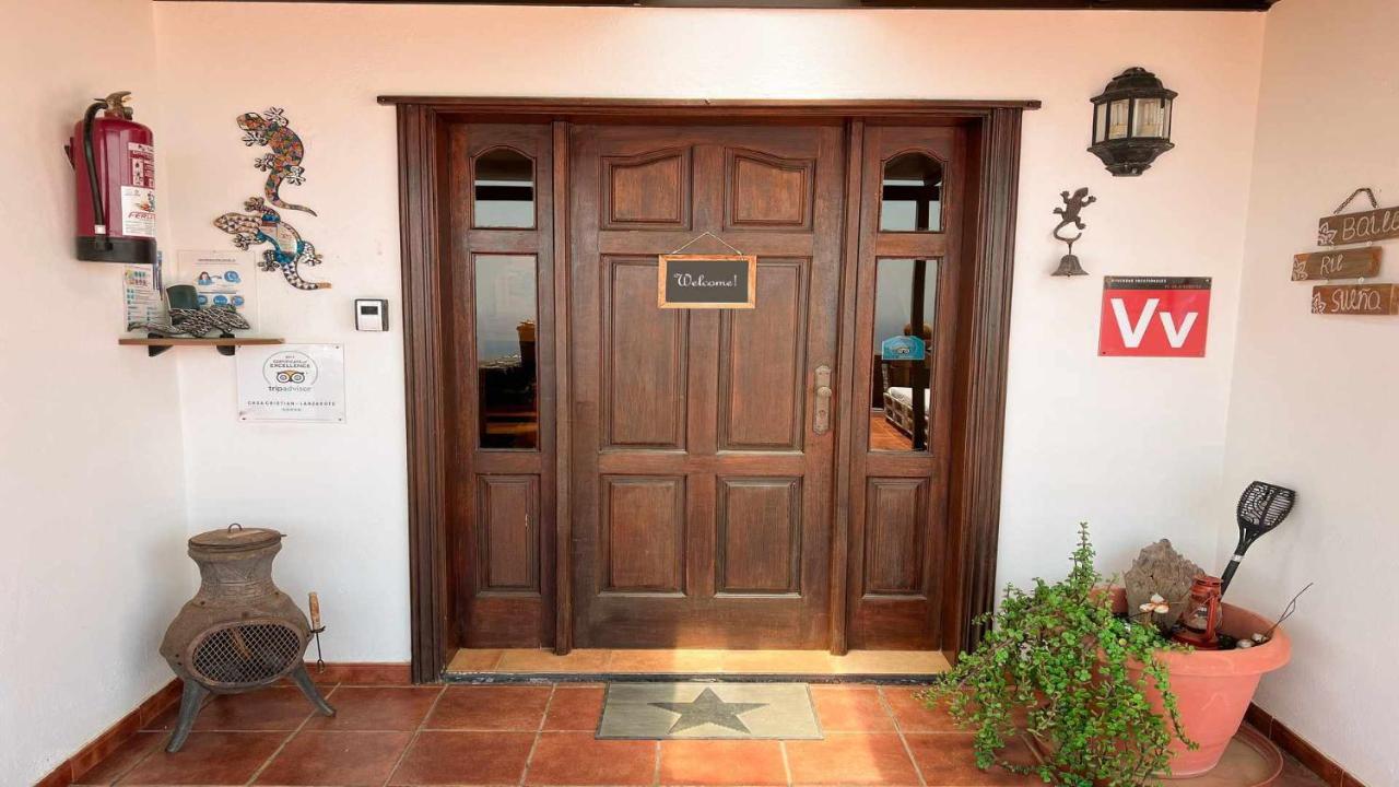 Preciosa Casa Cristian Y Maria Con Piscina Privada Villa Tías Exteriör bild